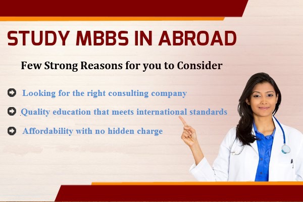 Good reasons to pursue your MBBS aspirations abroad